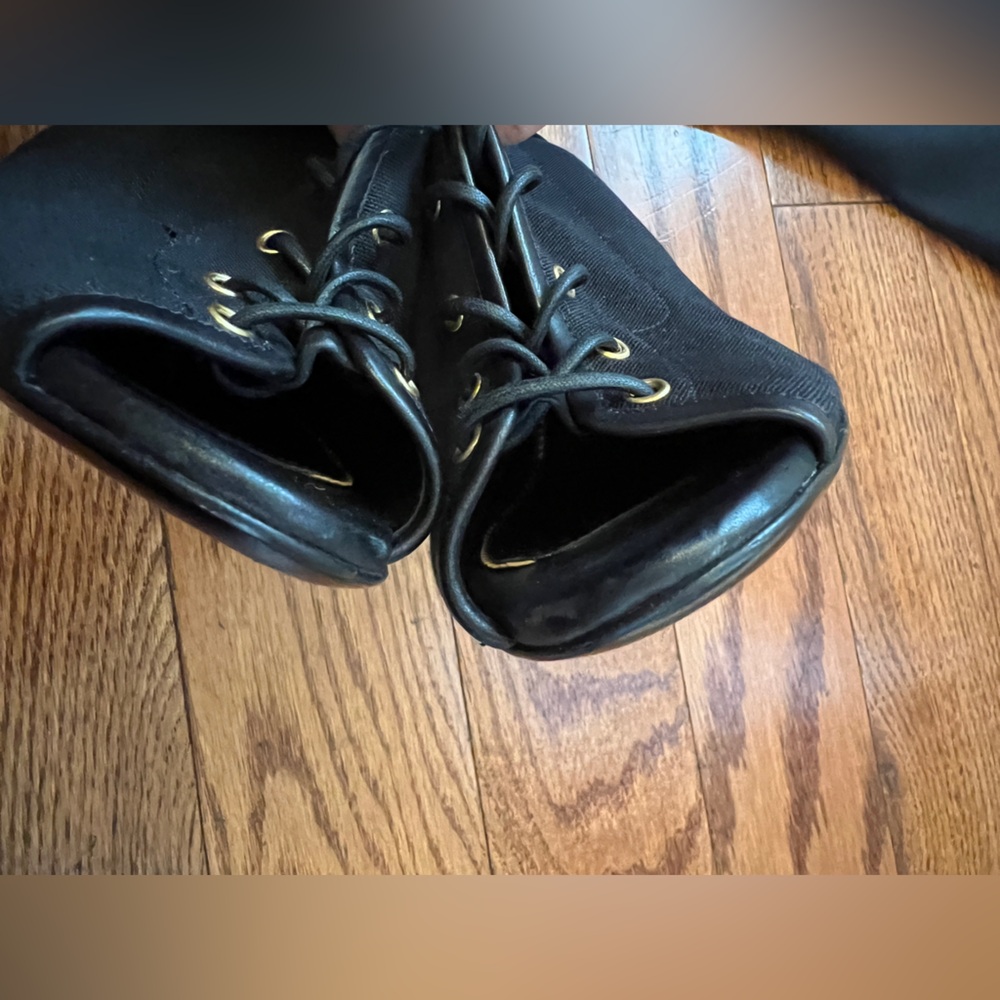 TOM FORD Canvas Over The Knee Boots Sz 38 US 7 - Picture 16 of 16